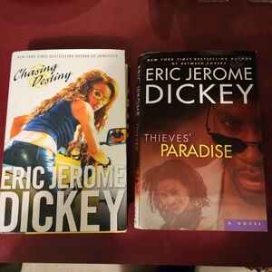 Chasing Destiny & Thieves' Paradise By Eric Jerome Dickey Hardcover Books